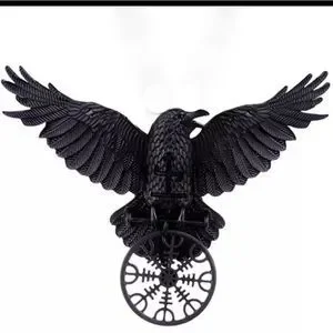 botique | Accessories | Black Titanium Raven Crow Hair Clip 